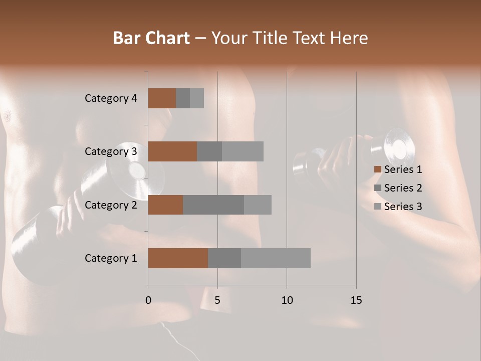 Abs Woman Healthy PowerPoint Template