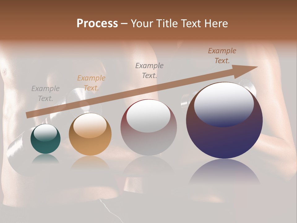 Abs Woman Healthy PowerPoint Template