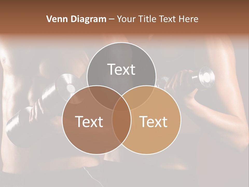 Abs Woman Healthy PowerPoint Template