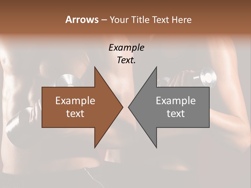 Abs Woman Healthy PowerPoint Template