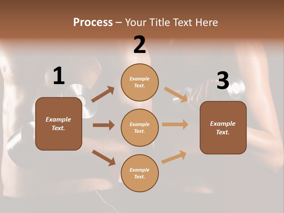 Abs Woman Healthy PowerPoint Template