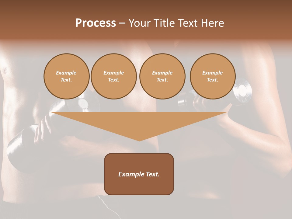 Abs Woman Healthy PowerPoint Template