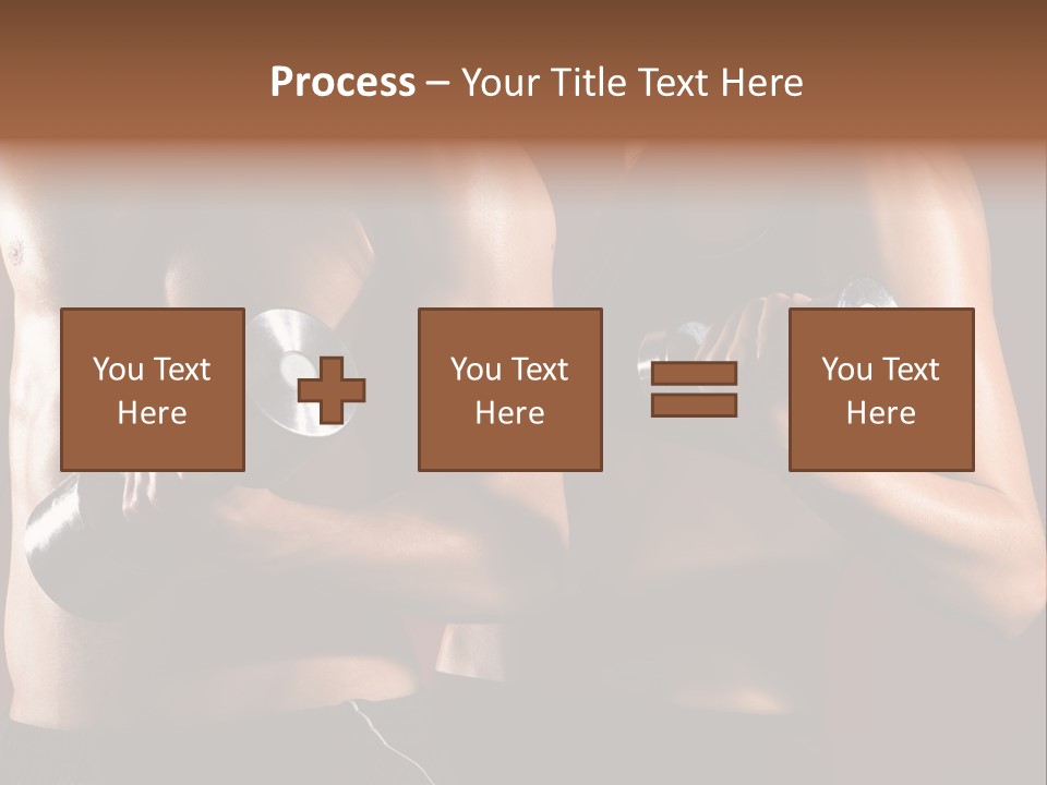 Abs Woman Healthy PowerPoint Template