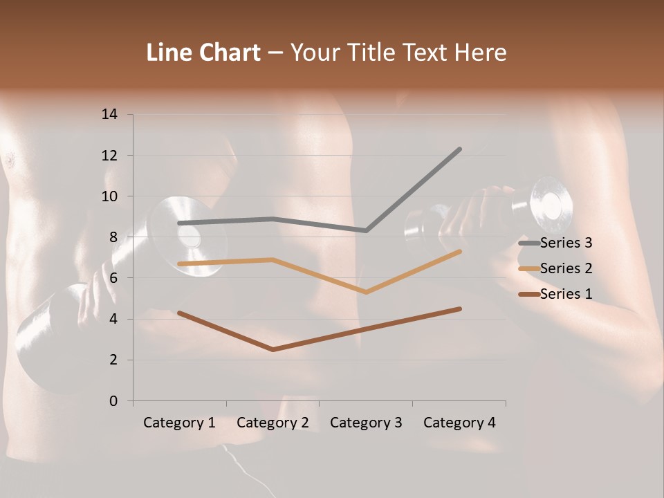 Abs Woman Healthy PowerPoint Template