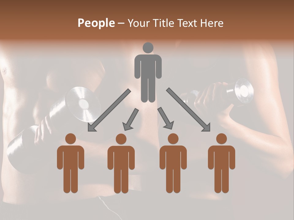 Abs Woman Healthy PowerPoint Template