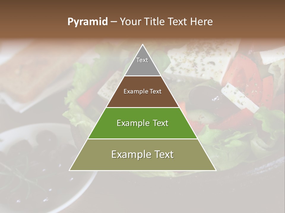 Mixed Tomato Olive PowerPoint Template