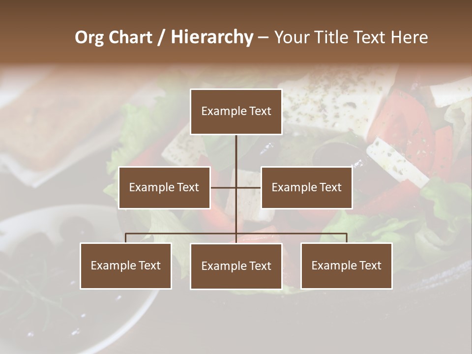 Mixed Tomato Olive PowerPoint Template