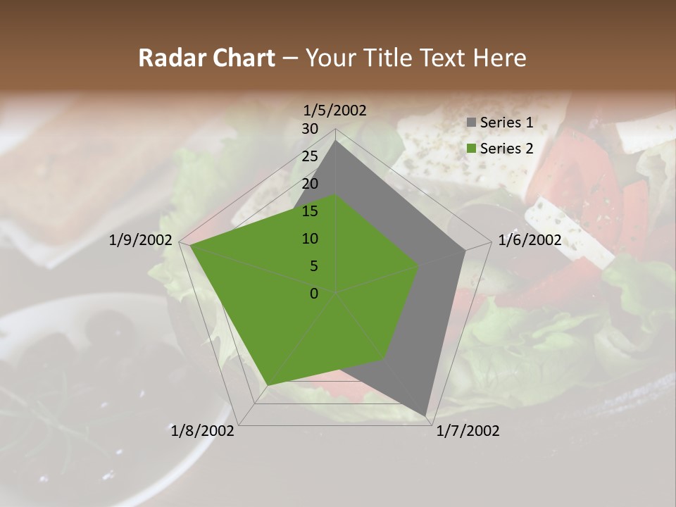 Mixed Tomato Olive PowerPoint Template