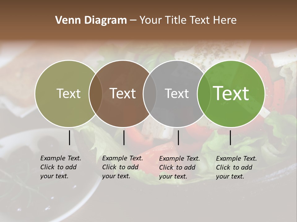 Mixed Tomato Olive PowerPoint Template