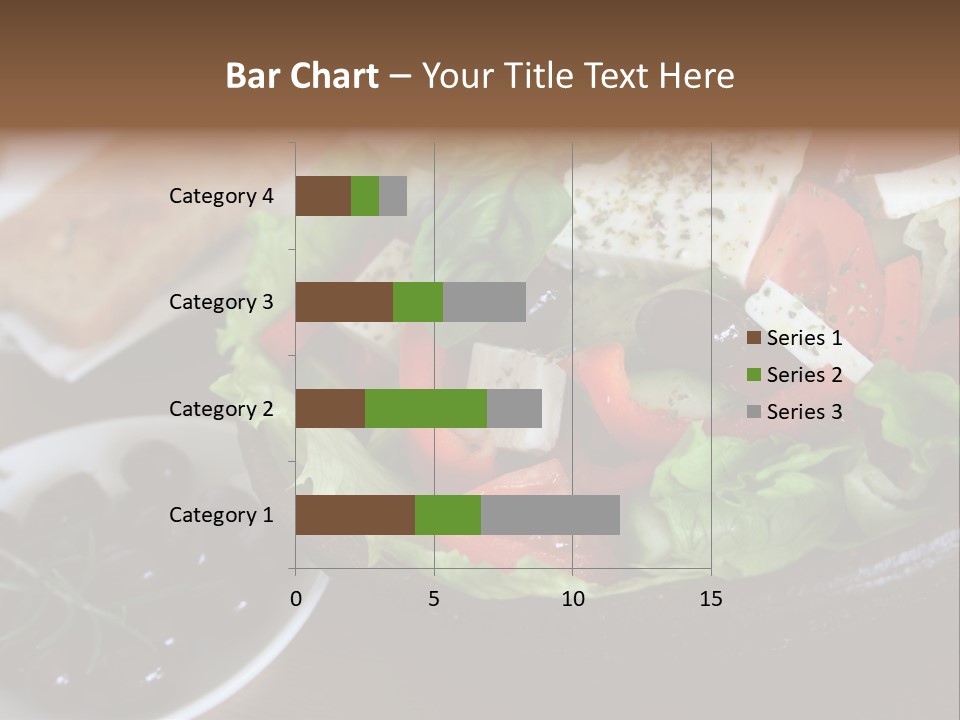 Mixed Tomato Olive PowerPoint Template
