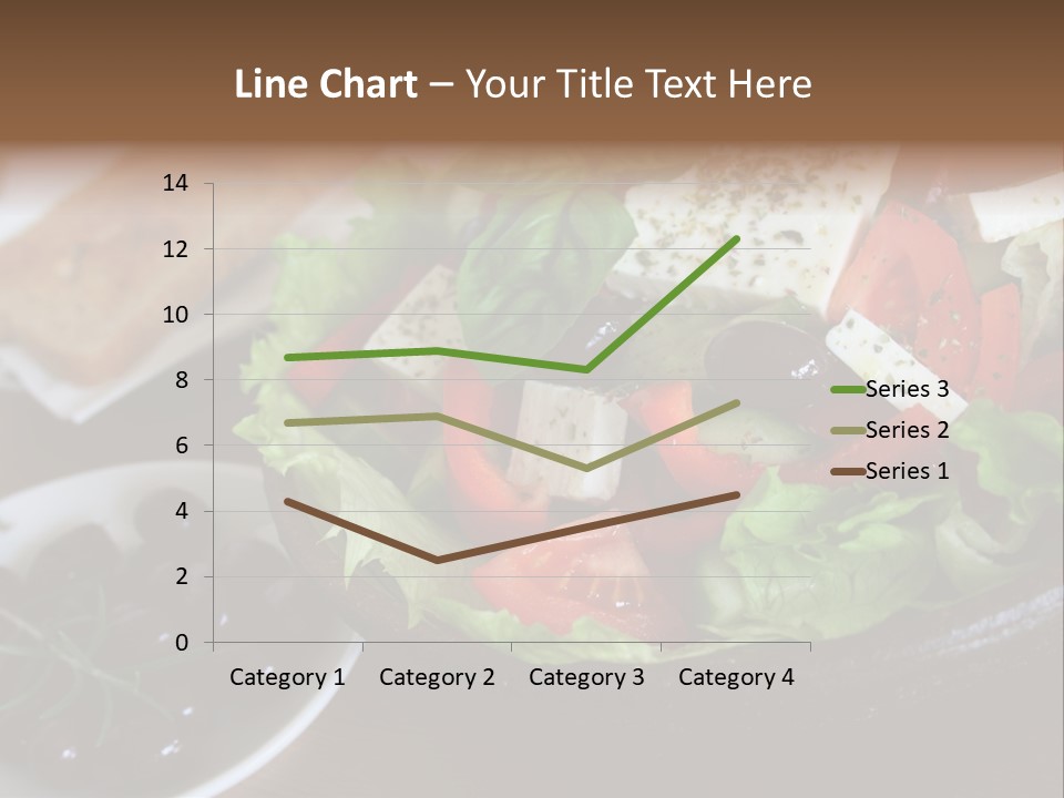 Mixed Tomato Olive PowerPoint Template