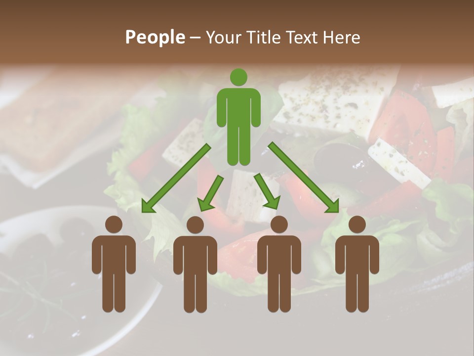 Mixed Tomato Olive PowerPoint Template