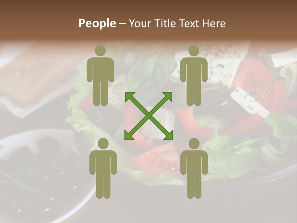 Mixed Tomato Olive PowerPoint Template