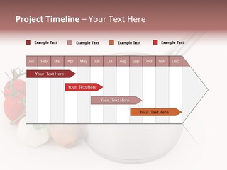 A Pot Of Tomato Soup Next To Some Vegetables PowerPoint Template