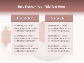 A Pot Of Tomato Soup Next To Some Vegetables PowerPoint Template