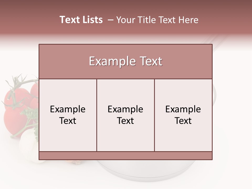 A Pot Of Tomato Soup Next To Some Vegetables PowerPoint Template