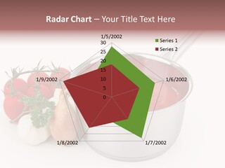 A Pot Of Tomato Soup Next To Some Vegetables PowerPoint Template