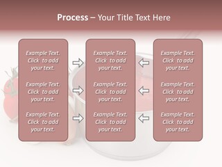 A Pot Of Tomato Soup Next To Some Vegetables PowerPoint Template
