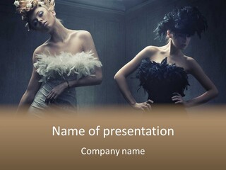 Skin Glamour Body PowerPoint Template