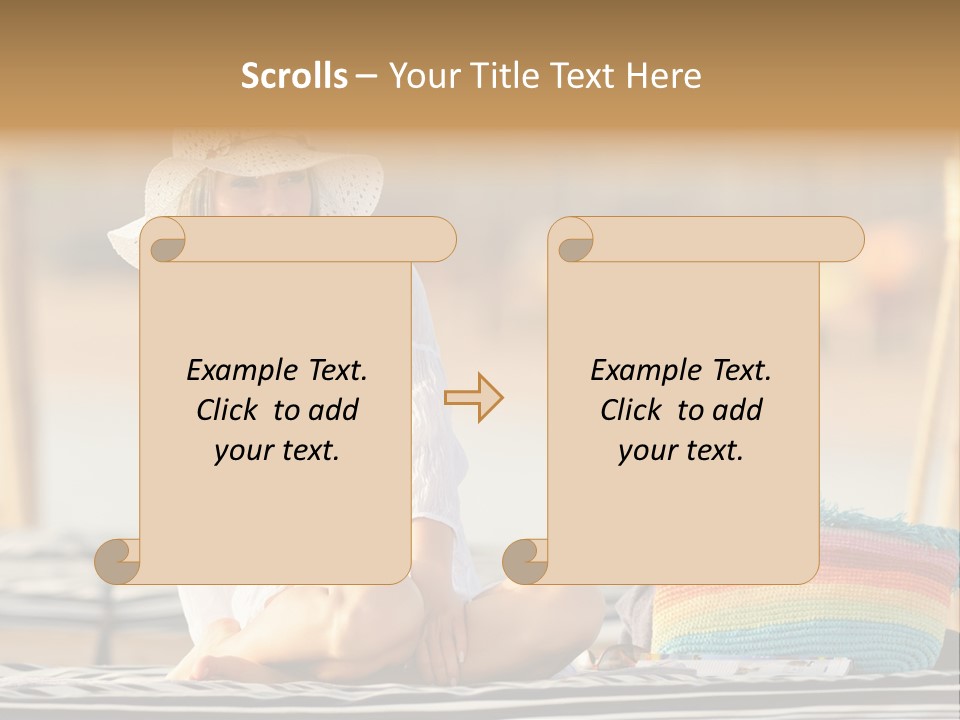 Light Advertising Makeup PowerPoint Template