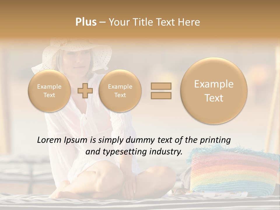 Light Advertising Makeup PowerPoint Template