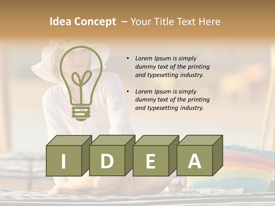 Light Advertising Makeup PowerPoint Template