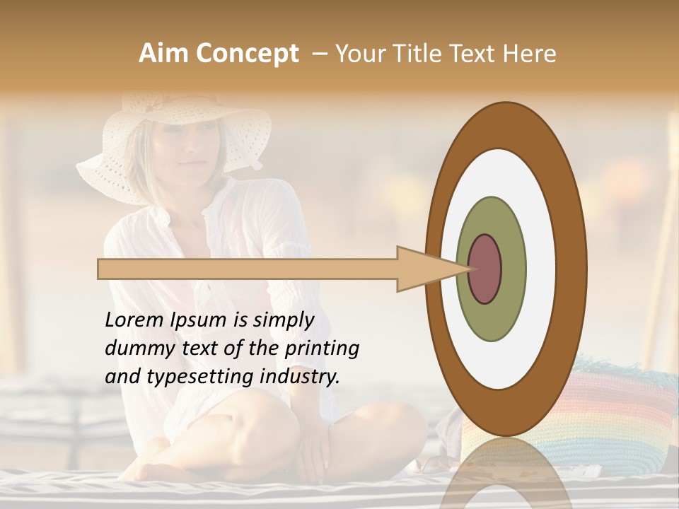 Light Advertising Makeup PowerPoint Template