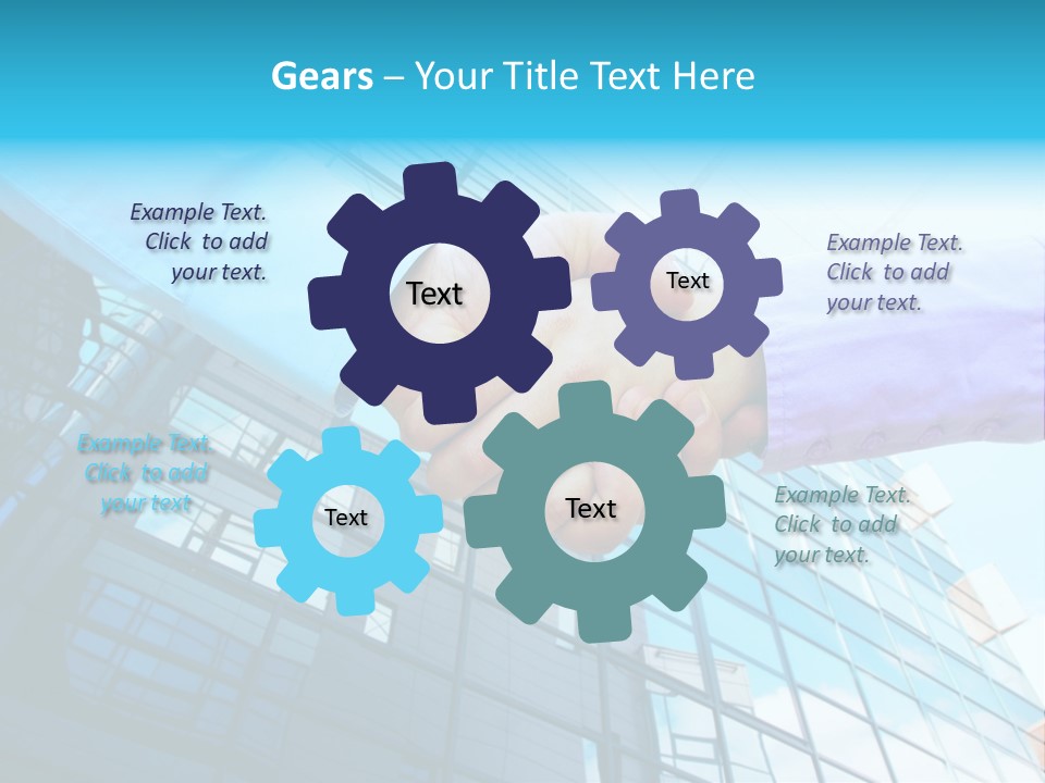 Office Agreement Women PowerPoint Template