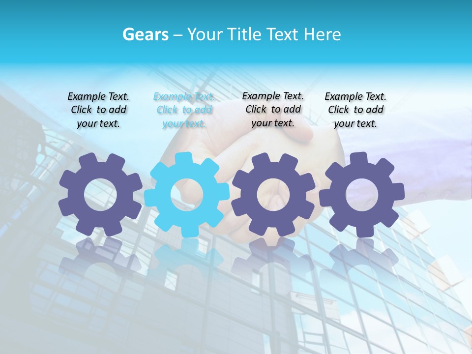 Office Agreement Women PowerPoint Template