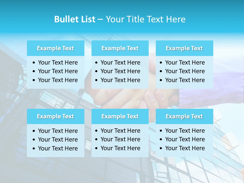 Office Agreement Women PowerPoint Template
