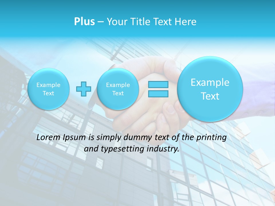 Office Agreement Women PowerPoint Template