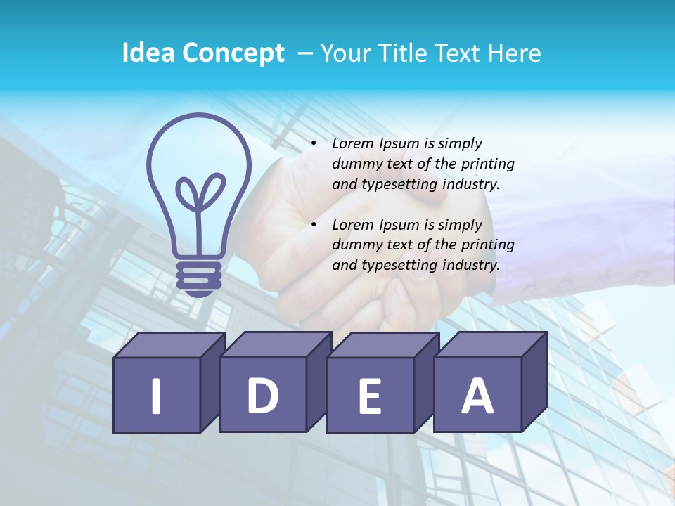 Office Agreement Women PowerPoint Template