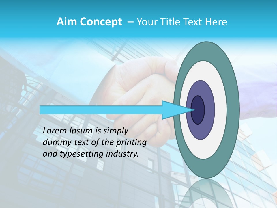 Office Agreement Women PowerPoint Template