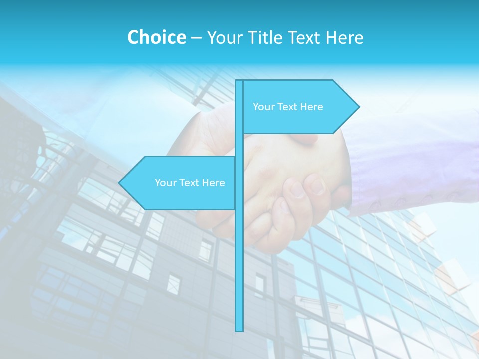 Office Agreement Women PowerPoint Template