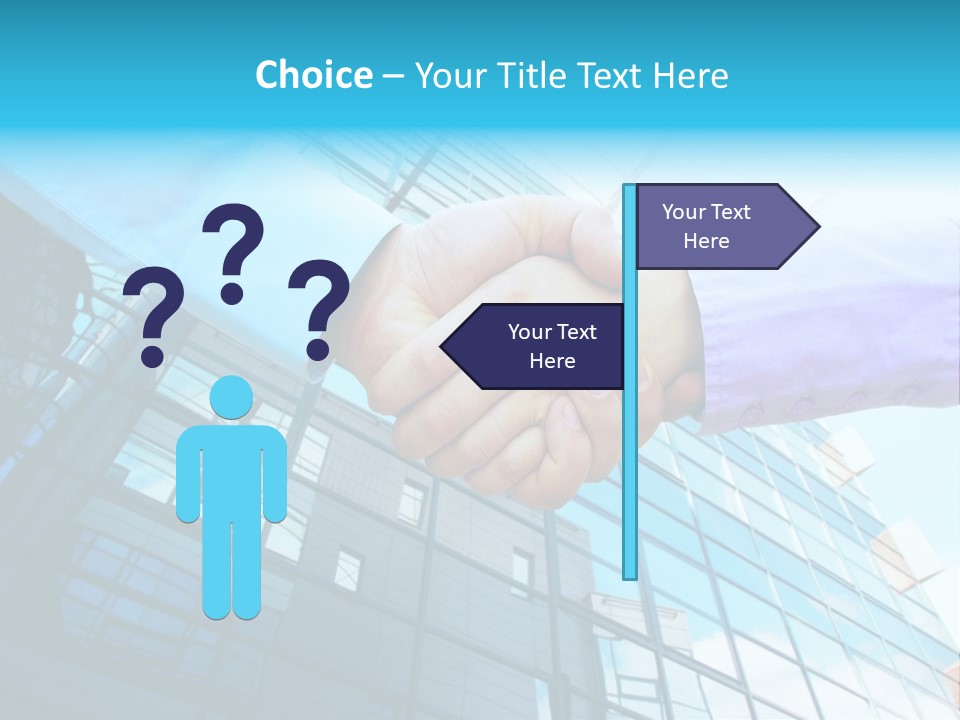 Office Agreement Women PowerPoint Template