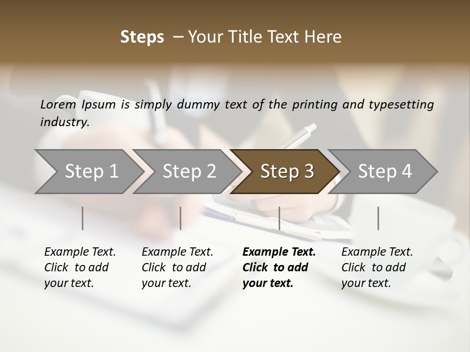 Review Personal Briefing PowerPoint Template