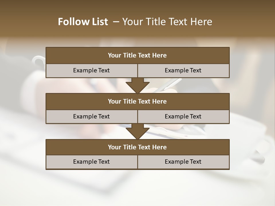 Review Personal Briefing PowerPoint Template
