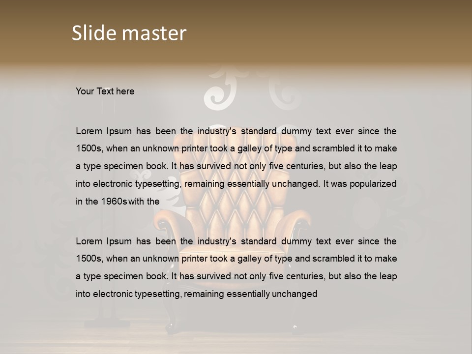 Render Stylish Concept PowerPoint Template