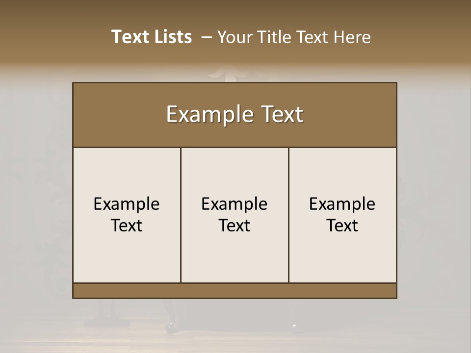 Render Stylish Concept PowerPoint Template