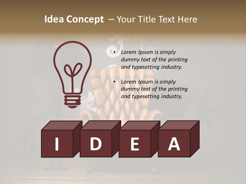 Render Stylish Concept PowerPoint Template