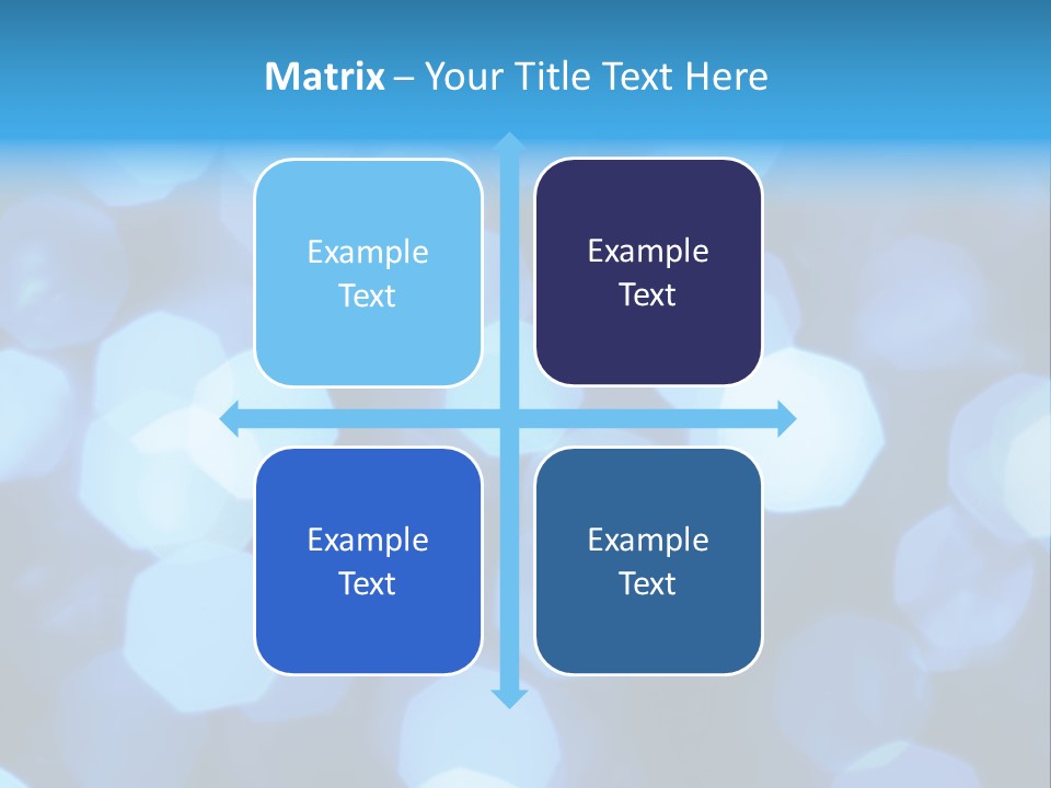 A Blue Boke Of Lights Powerpoint Presentation PowerPoint Template