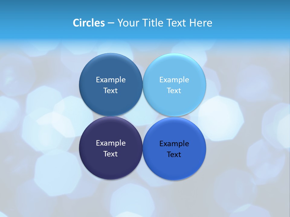 A Blue Boke Of Lights Powerpoint Presentation PowerPoint Template