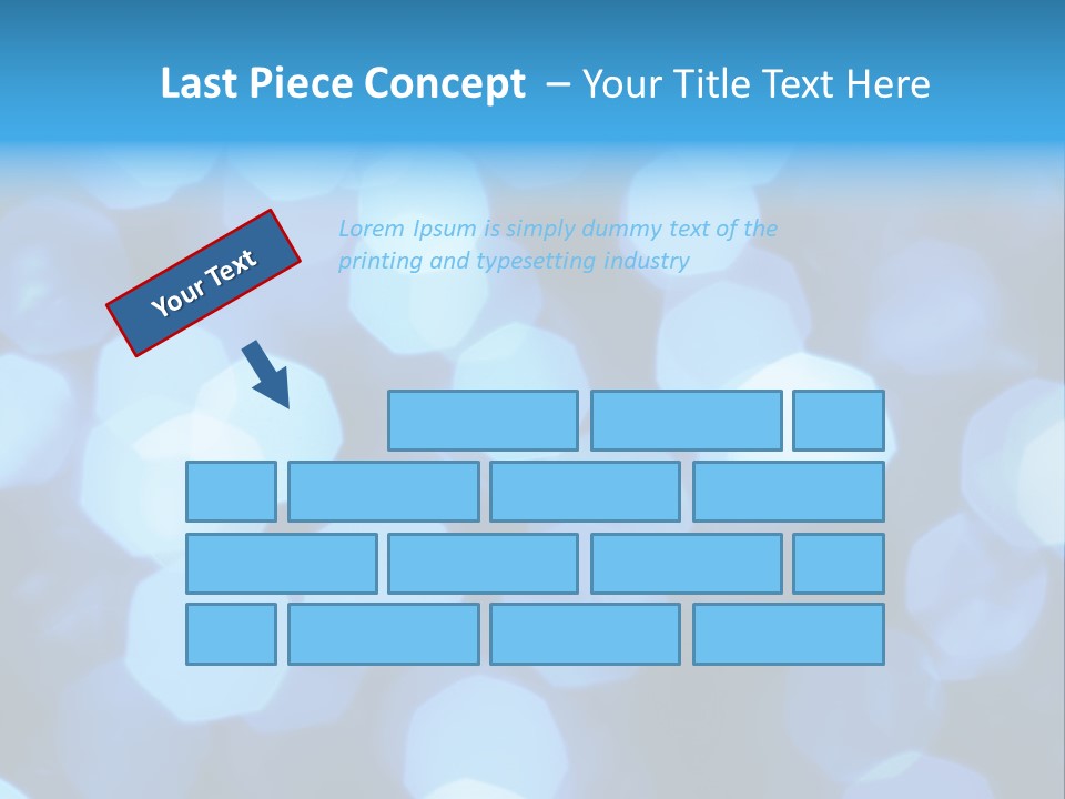A Blue Boke Of Lights Powerpoint Presentation PowerPoint Template