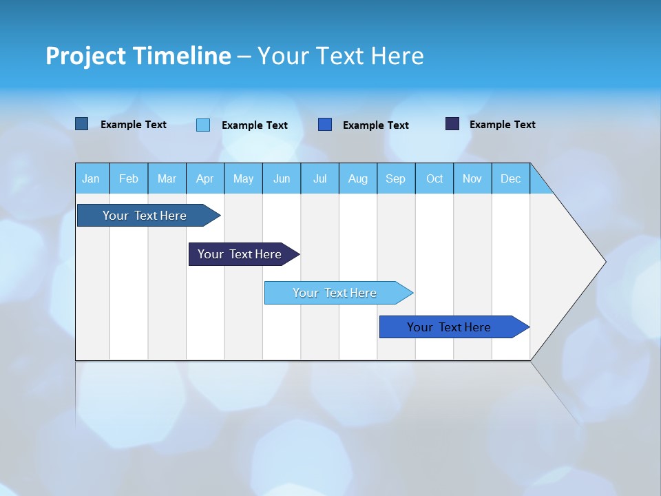 A Blue Boke Of Lights Powerpoint Presentation PowerPoint Template