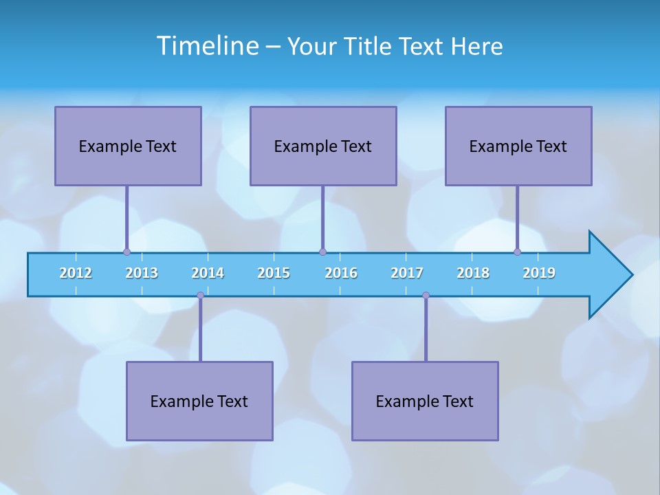 A Blue Boke Of Lights Powerpoint Presentation PowerPoint Template