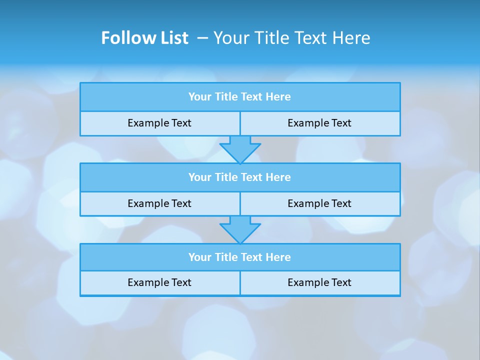 A Blue Boke Of Lights Powerpoint Presentation PowerPoint Template