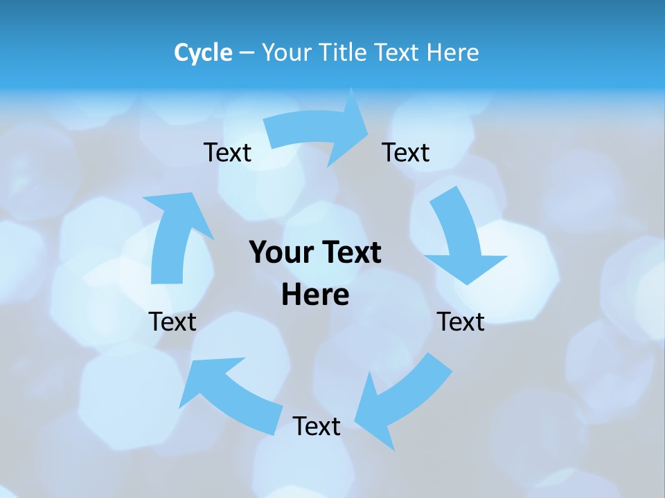 A Blue Boke Of Lights Powerpoint Presentation PowerPoint Template