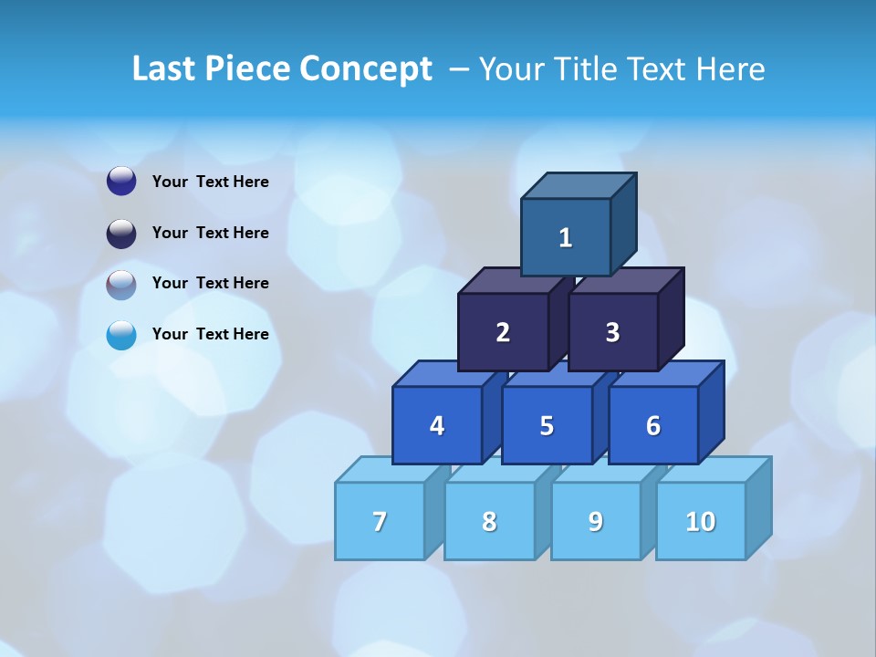 A Blue Boke Of Lights Powerpoint Presentation PowerPoint Template