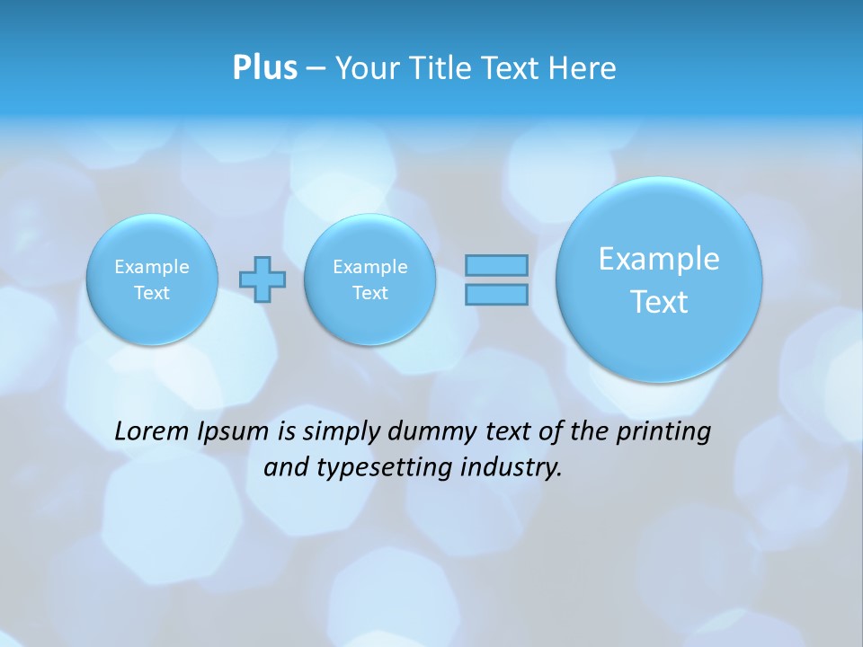 A Blue Boke Of Lights Powerpoint Presentation PowerPoint Template