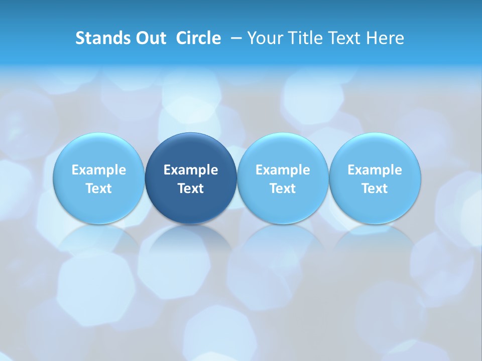 A Blue Boke Of Lights Powerpoint Presentation PowerPoint Template